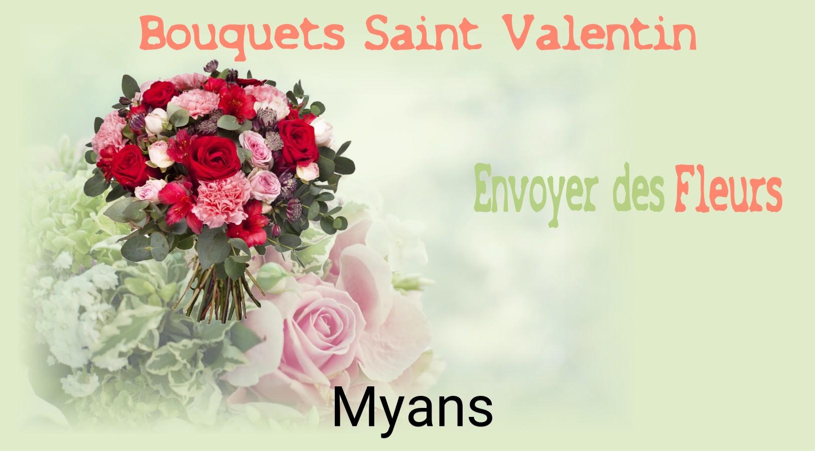 Roses de Saint-Valentin livrées à Myans